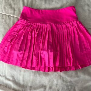 Fabletics Hot Pink Pleated athletic skirt